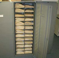 Herbarium Shelves to preserve plant specimens